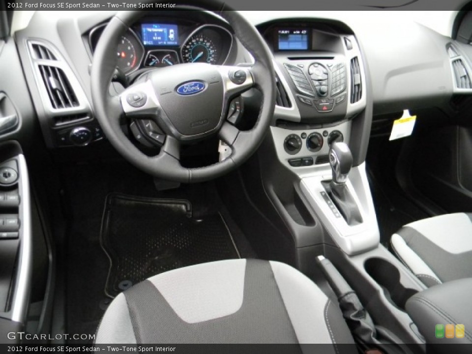 Two-Tone Sport Interior Dashboard for the 2012 Ford Focus SE Sport Sedan #58314477