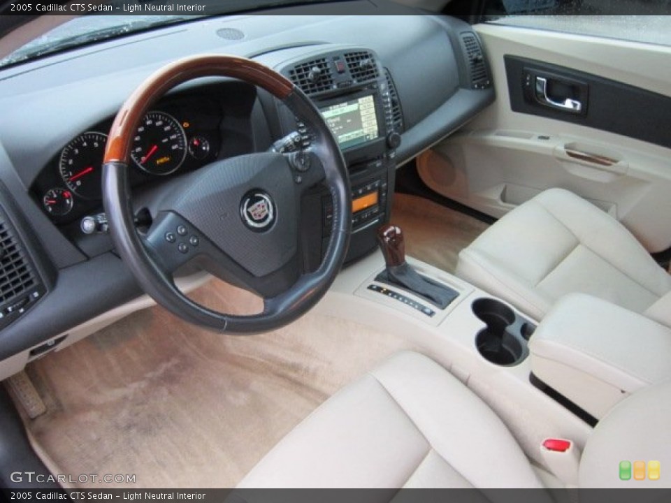 Light Neutral Interior Prime Interior for the 2005 Cadillac CTS Sedan #58316340