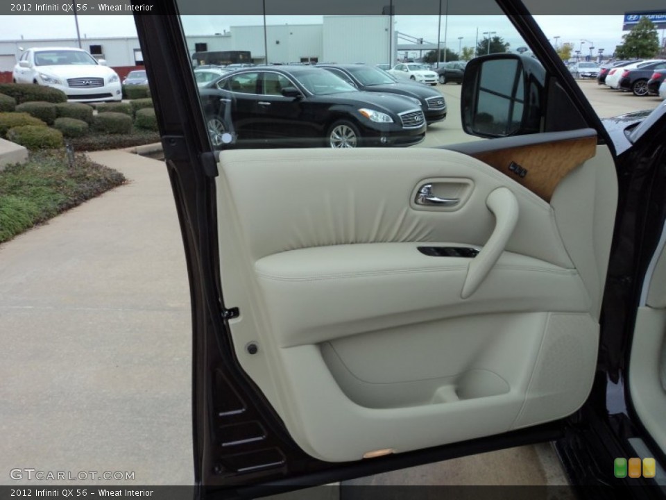Wheat Interior Door Panel for the 2012 Infiniti QX 56 #58320108