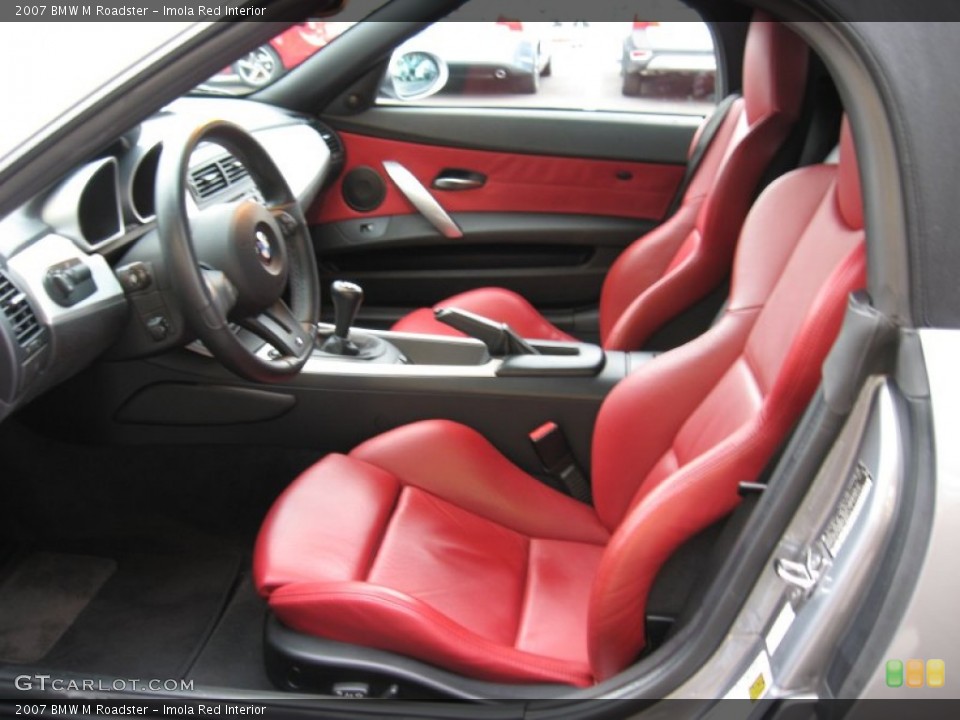Imola Red Interior Photo for the 2007 BMW M Roadster #58322538