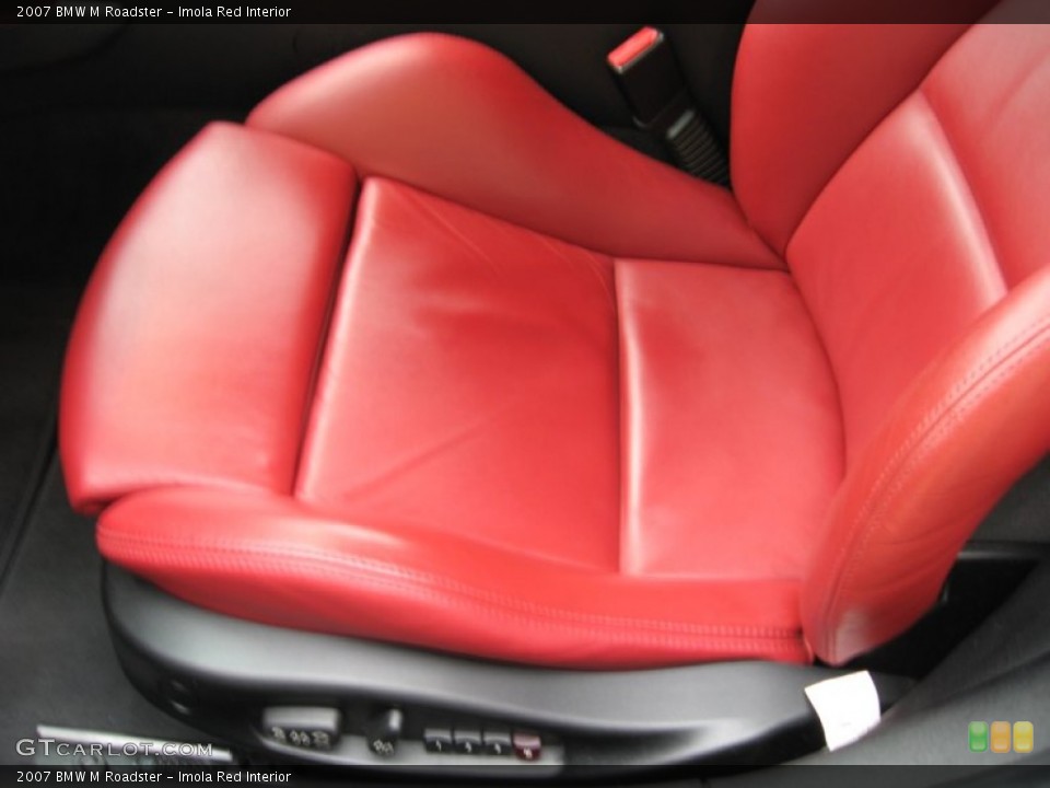 Imola Red Interior Photo for the 2007 BMW M Roadster #58322548
