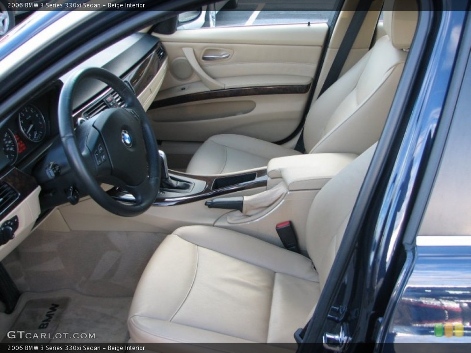 Beige Interior Photo for the 2006 BMW 3 Series 330xi Sedan #58324398