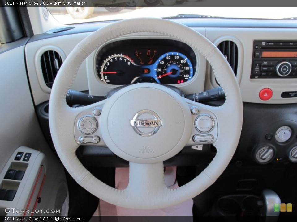 Light Gray Interior Steering Wheel for the 2011 Nissan Cube 1.8 S #58326790