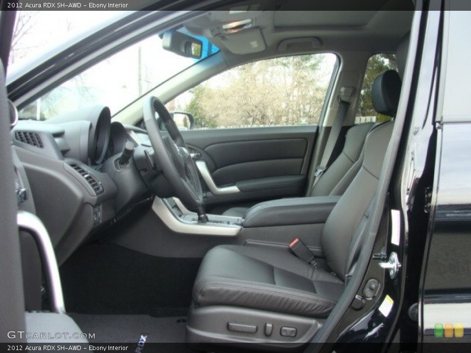 Ebony Interior Photo for the 2012 Acura RDX SH-AWD #58327774