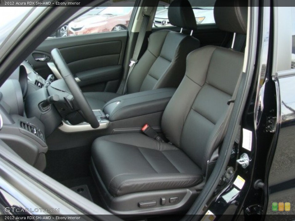 Ebony Interior Photo for the 2012 Acura RDX SH-AWD #58327783