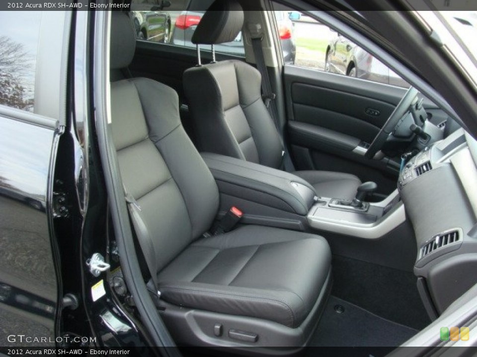 Ebony Interior Photo for the 2012 Acura RDX SH-AWD #58327927