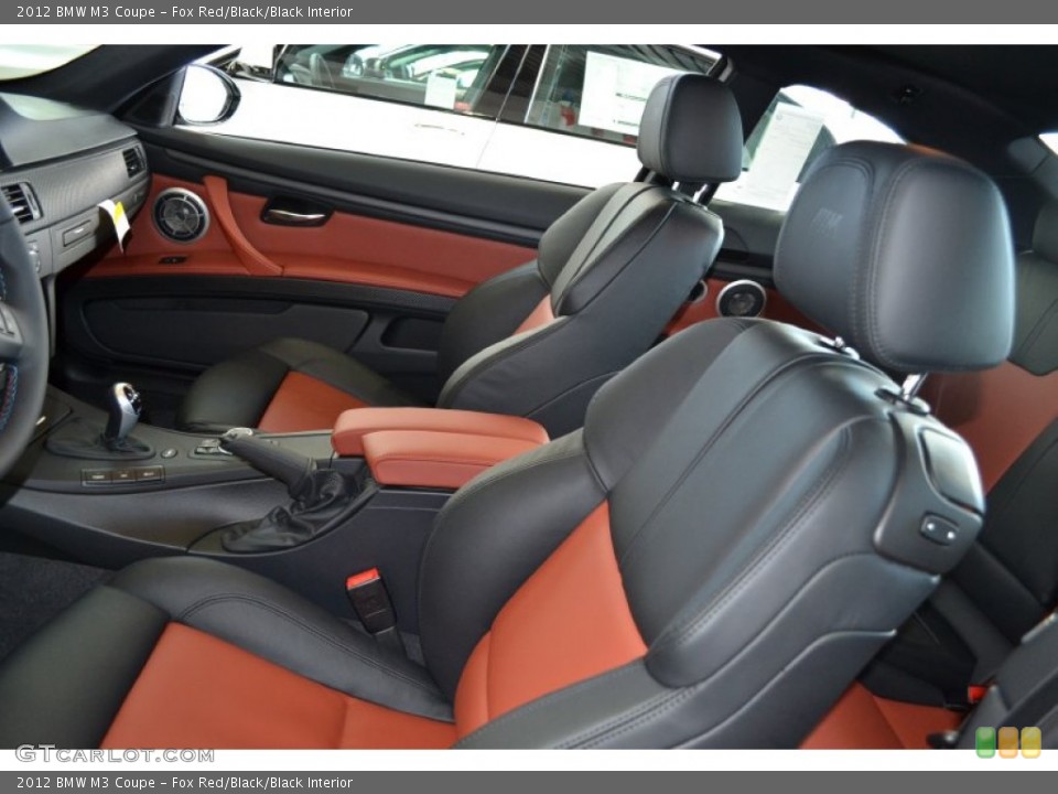 Fox Red/Black/Black Interior Photo for the 2012 BMW M3 Coupe #58328833
