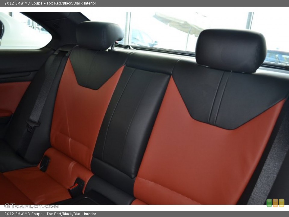Fox Red/Black/Black Interior Photo for the 2012 BMW M3 Coupe #58328839