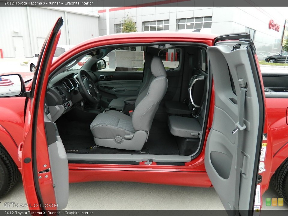 Graphite Interior Photo for the 2012 Toyota Tacoma X-Runner #58335023
