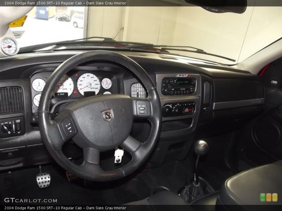 Dark Slate Gray Interior Dashboard for the 2004 Dodge Ram 1500 SRT-10 Regular Cab #58335671