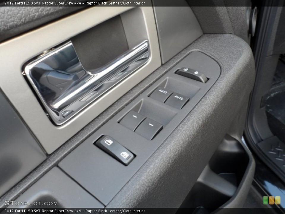 Raptor Black Leather/Cloth Interior Controls for the 2012 Ford F150 SVT Raptor SuperCrew 4x4 #58335962