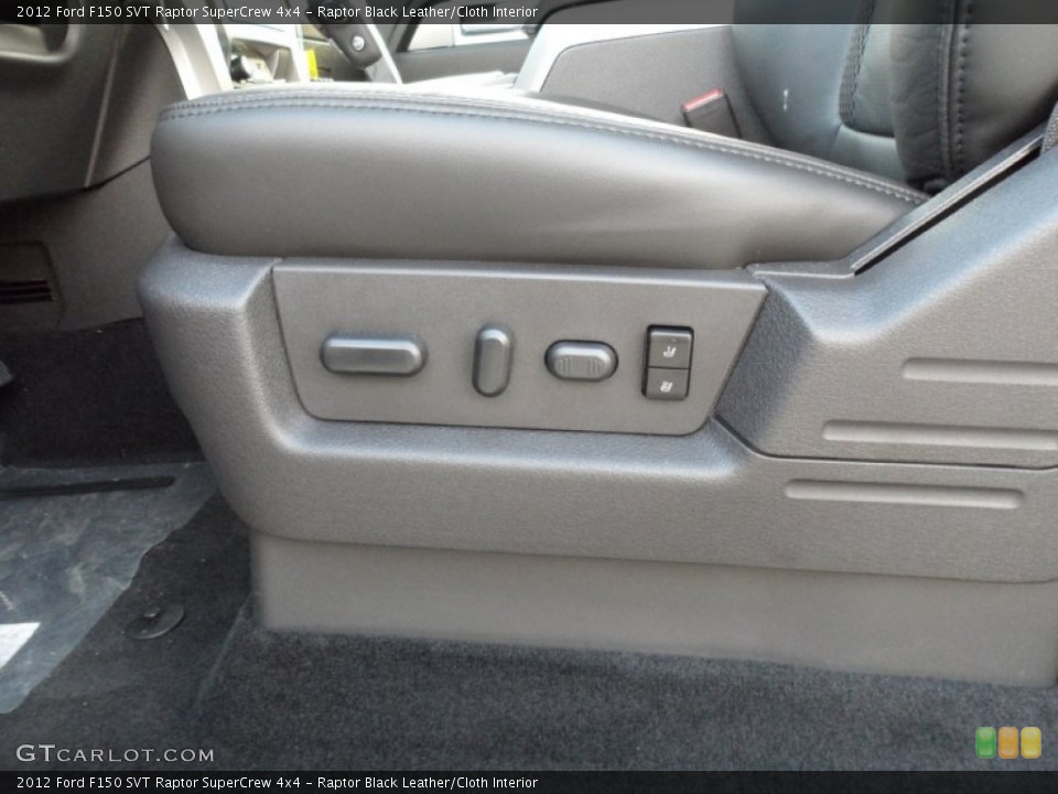 Raptor Black Leather/Cloth Interior Controls for the 2012 Ford F150 SVT Raptor SuperCrew 4x4 #58335979