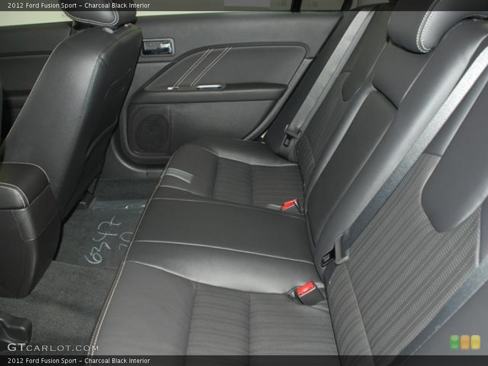 Charcoal Black Interior Photo for the 2012 Ford Fusion Sport #58336497