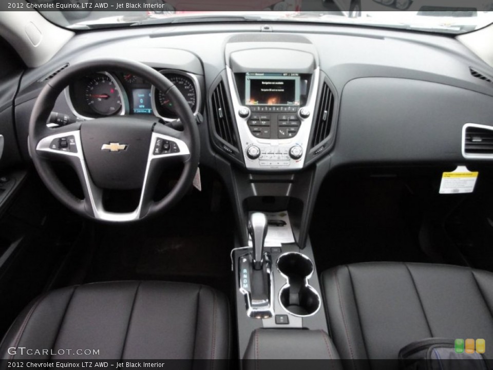Jet Black Interior Dashboard for the 2012 Chevrolet Equinox LTZ AWD #58338087