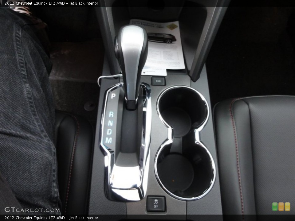 Jet Black Interior Transmission for the 2012 Chevrolet Equinox LTZ AWD #58338132