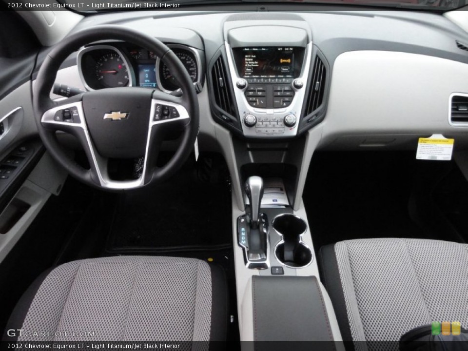 Light Titanium/Jet Black Interior Dashboard for the 2012 Chevrolet Equinox LT #58338448