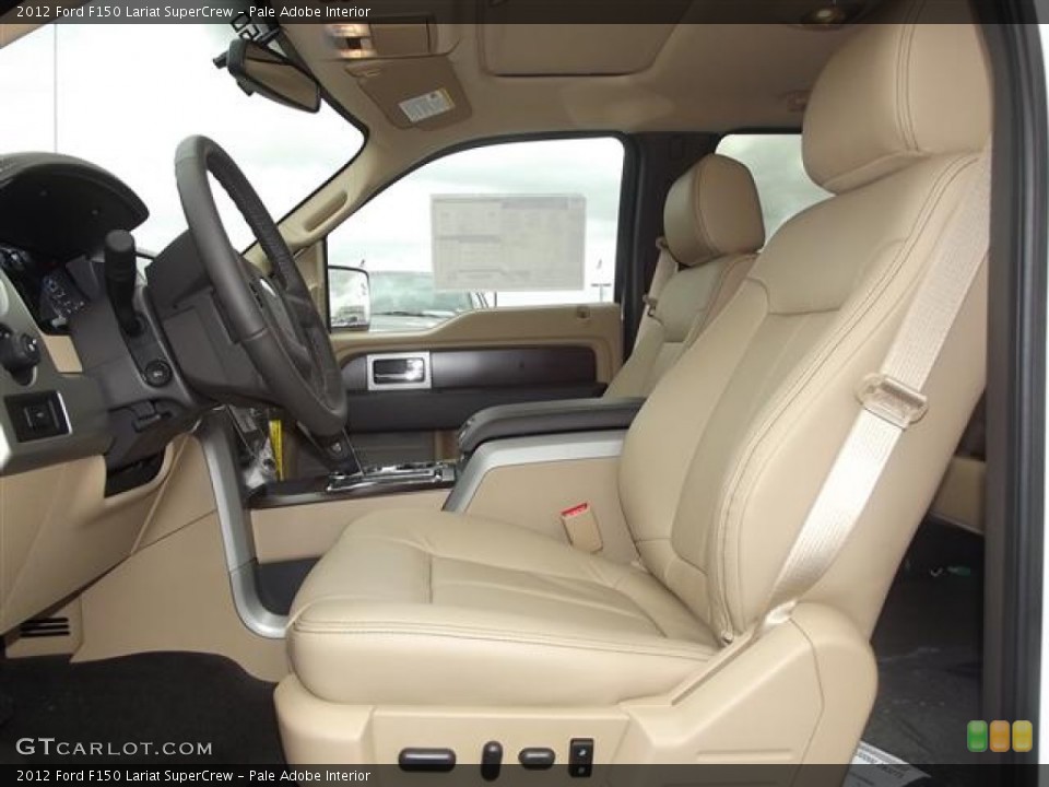 Pale Adobe Interior Photo for the 2012 Ford F150 Lariat SuperCrew #58338472