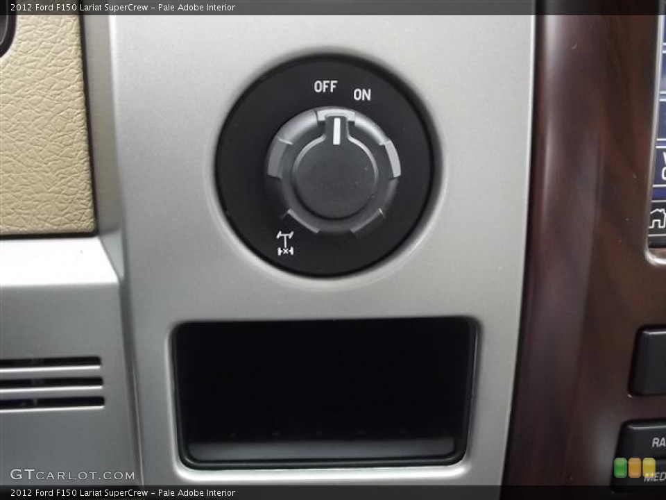 Pale Adobe Interior Controls for the 2012 Ford F150 Lariat SuperCrew #58338553
