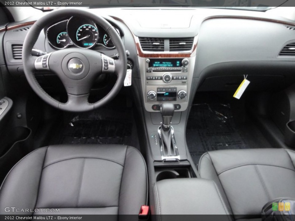 Ebony Interior Dashboard for the 2012 Chevrolet Malibu LTZ #58338586