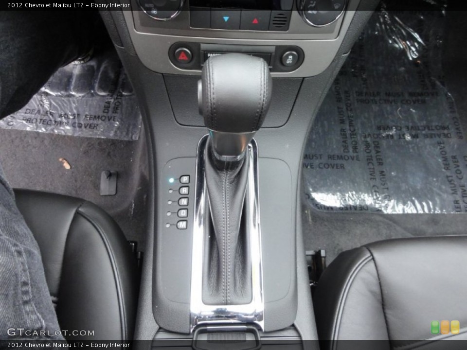 Ebony Interior Transmission for the 2012 Chevrolet Malibu LTZ #58338625
