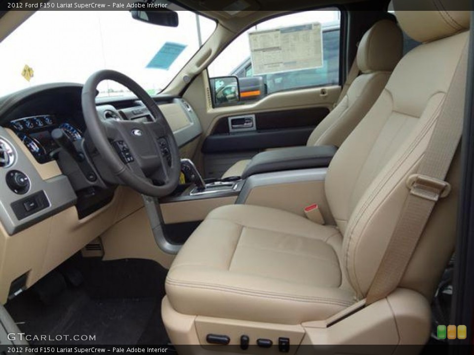 Pale Adobe Interior Photo for the 2012 Ford F150 Lariat SuperCrew #58338724