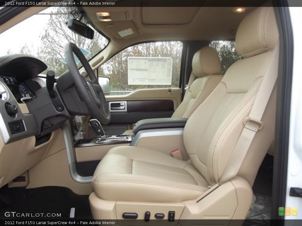 Pale Adobe Interior Photo for the 2012 Ford F150 Lariat SuperCrew 4x4 #58339525