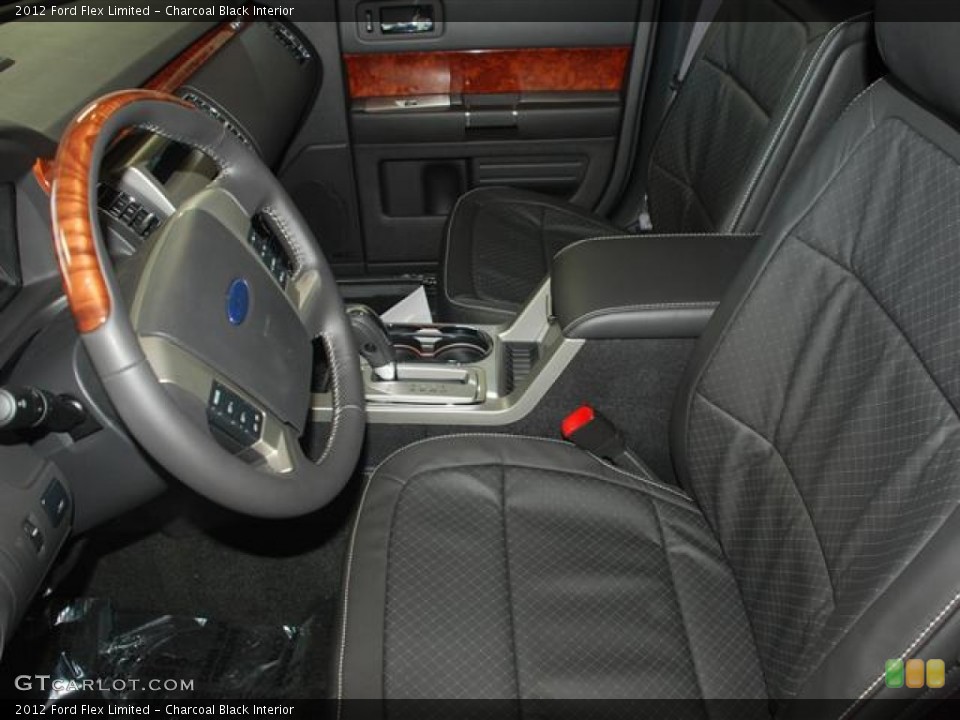 Charcoal Black Interior Photo for the 2012 Ford Flex Limited #58342417