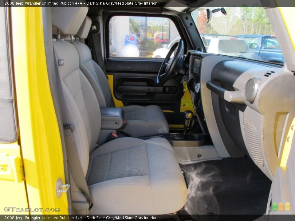 Dark Slate Gray/Med Slate Gray Interior Photo for the 2008 Jeep Wrangler Unlimited Rubicon 4x4 #58345547