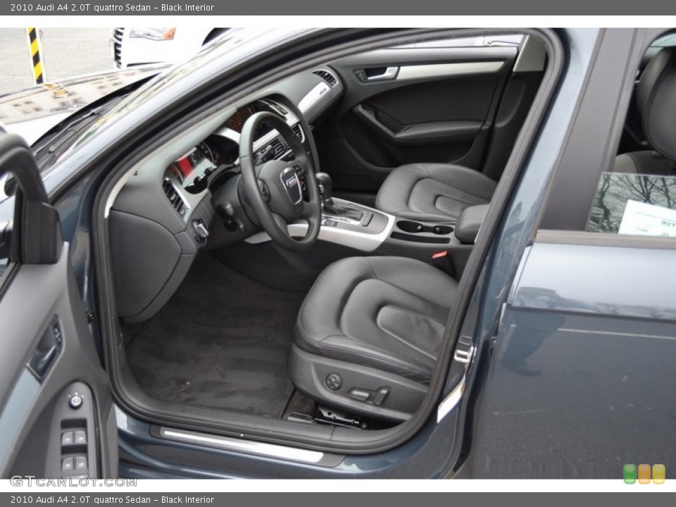 Black Interior Photo for the 2010 Audi A4 2.0T quattro Sedan #58349135