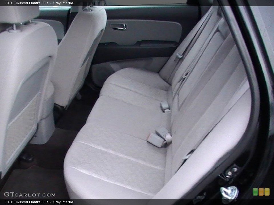 Gray Interior Photo for the 2010 Hyundai Elantra Blue #58349522