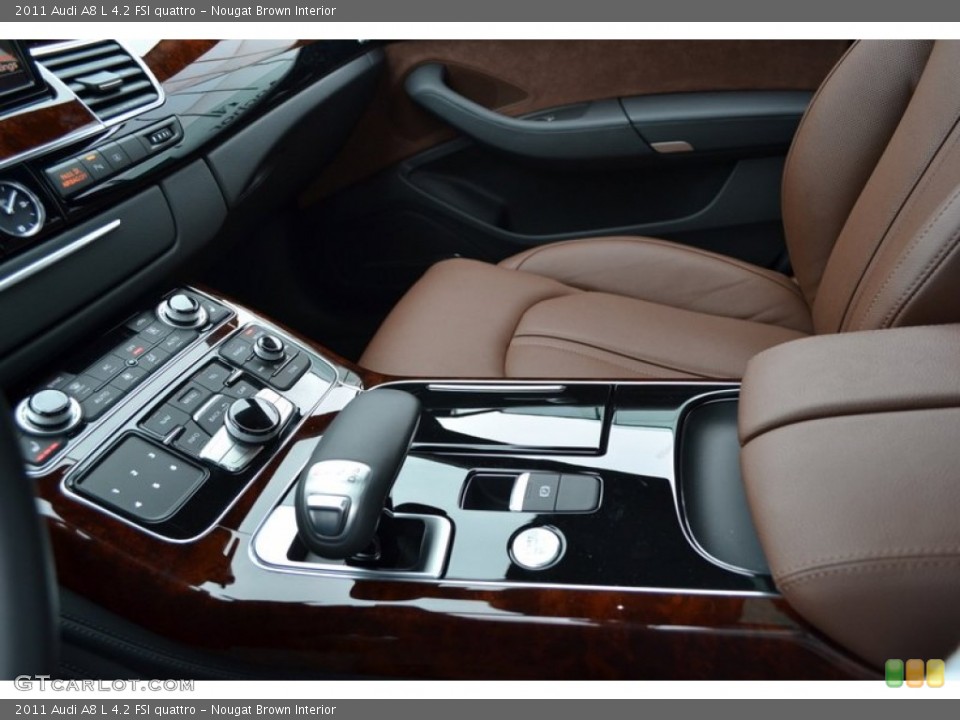 Nougat Brown Interior Photo for the 2011 Audi A8 L 4.2 FSI quattro #58349618