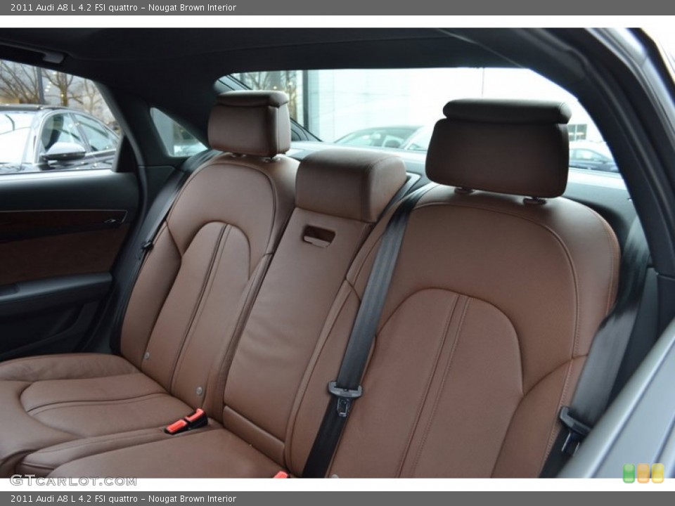 Nougat Brown Interior Photo for the 2011 Audi A8 L 4.2 FSI quattro #58349627