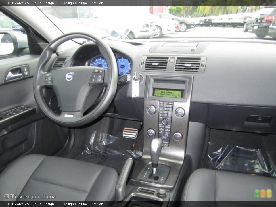 R-Design Off Black Interior Dashboard for the 2011 Volvo V50 T5 R-Design #58351456