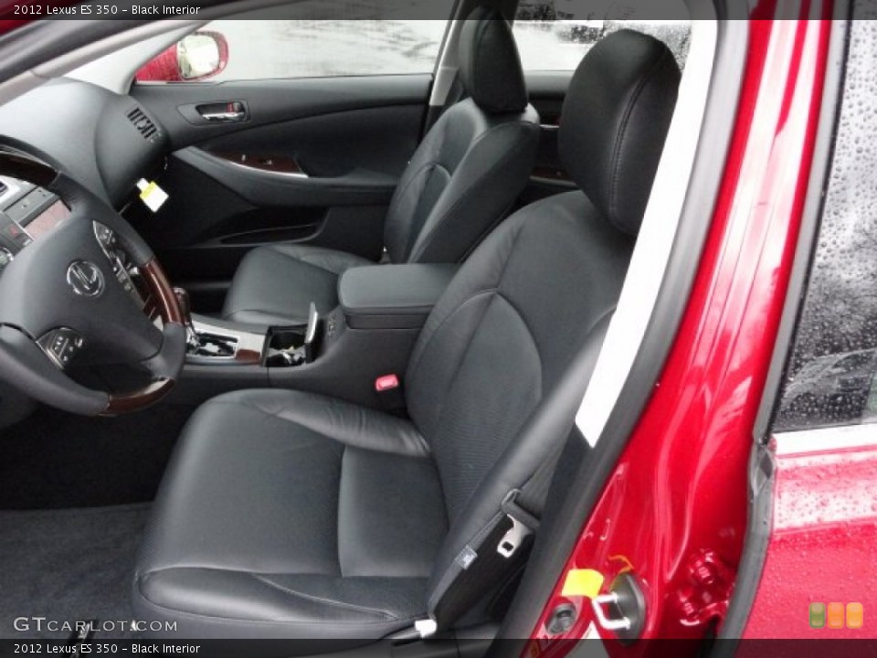 Black Interior Photo for the 2012 Lexus ES 350 #58351801