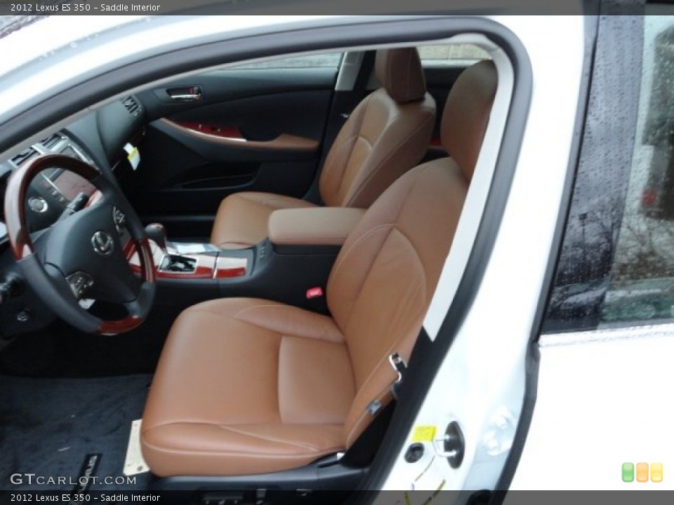 Saddle Interior Photo for the 2012 Lexus ES 350 #58352256