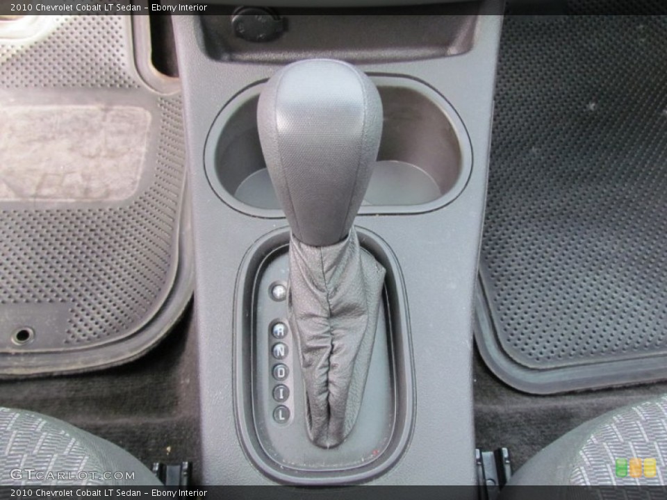 Ebony Interior Transmission for the 2010 Chevrolet Cobalt LT Sedan #58357786