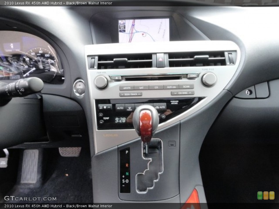Black/Brown Walnut Interior Transmission for the 2010 Lexus RX 450h AWD Hybrid #58358676