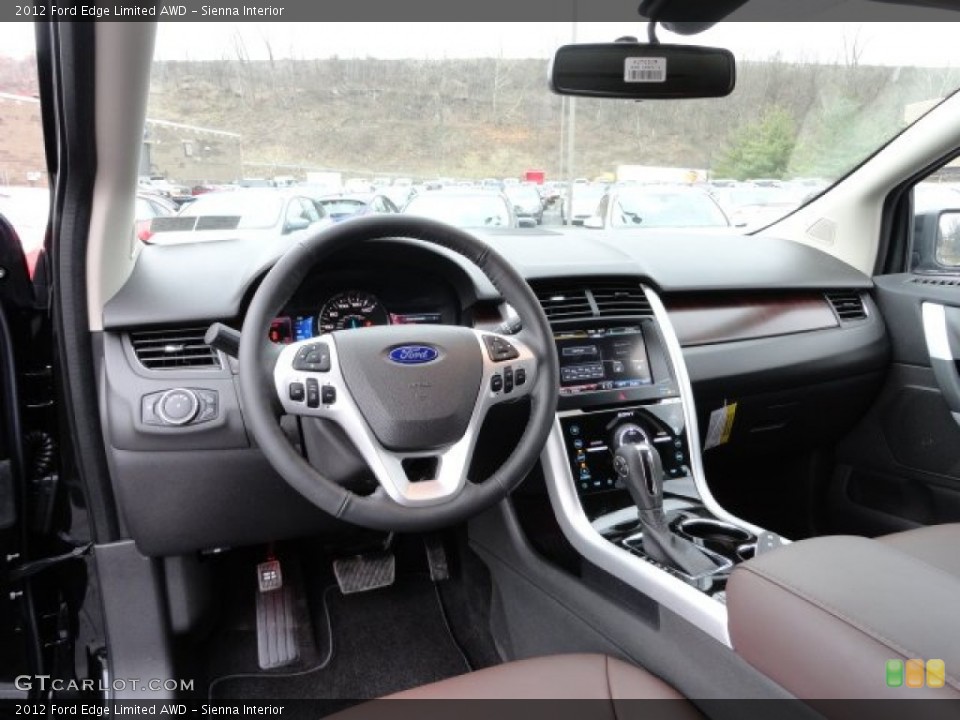 Sienna Interior Dashboard for the 2012 Ford Edge Limited AWD #58362342