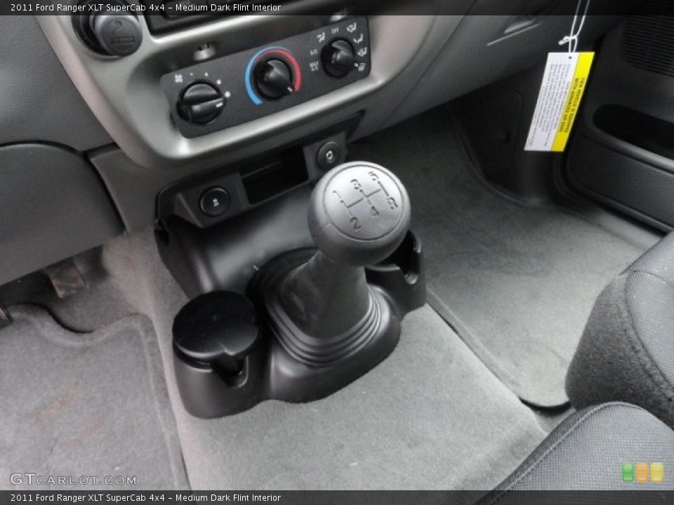 Medium Dark Flint Interior Transmission for the 2011 Ford Ranger XLT SuperCab 4x4 #58362435