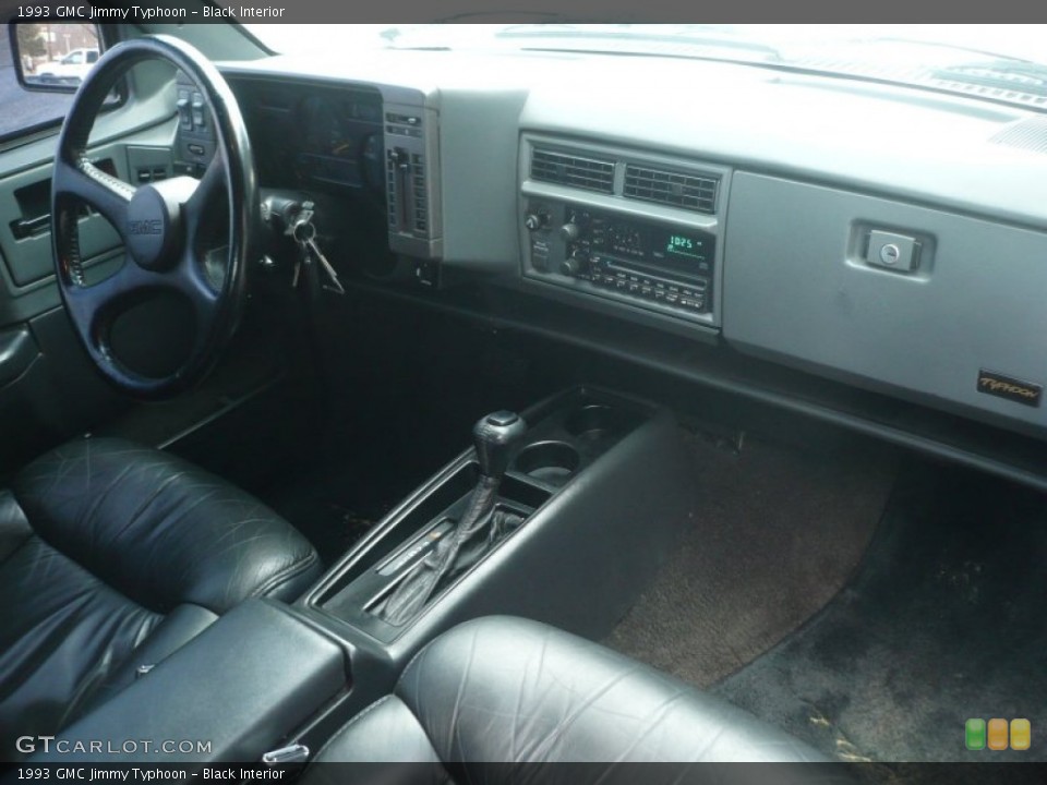 Black Interior Dashboard for the 1993 GMC Jimmy Typhoon #58362672