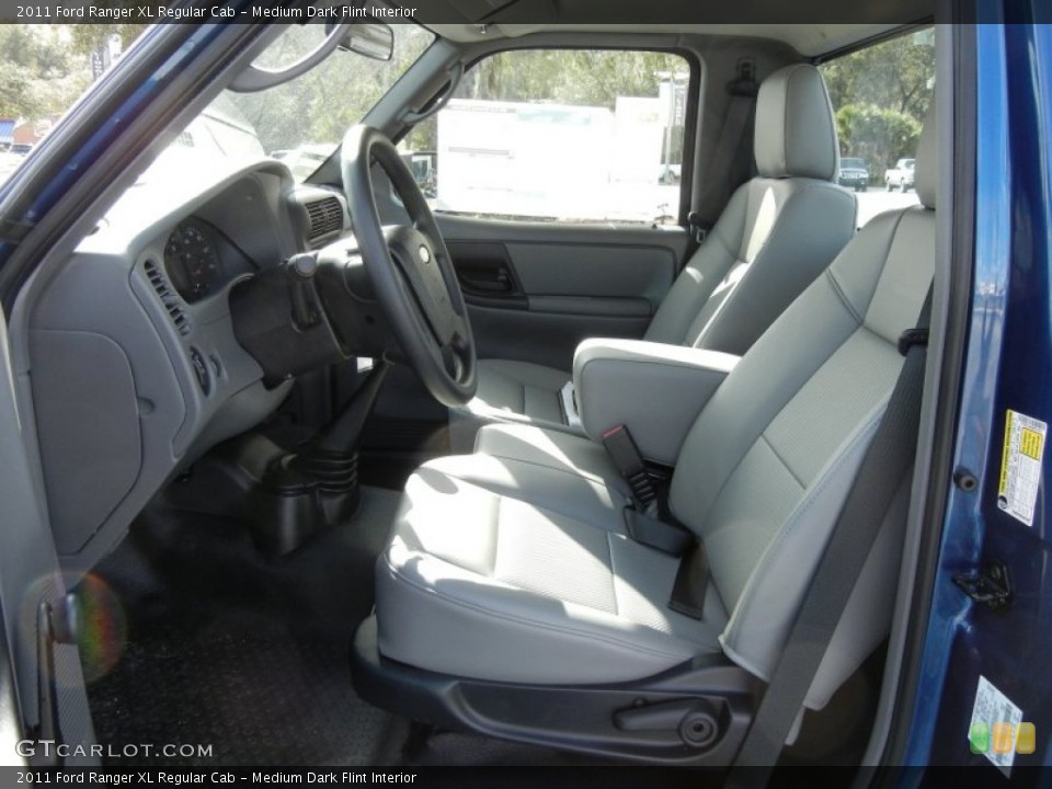 Medium Dark Flint Interior Photo for the 2011 Ford Ranger XL Regular Cab #58363594
