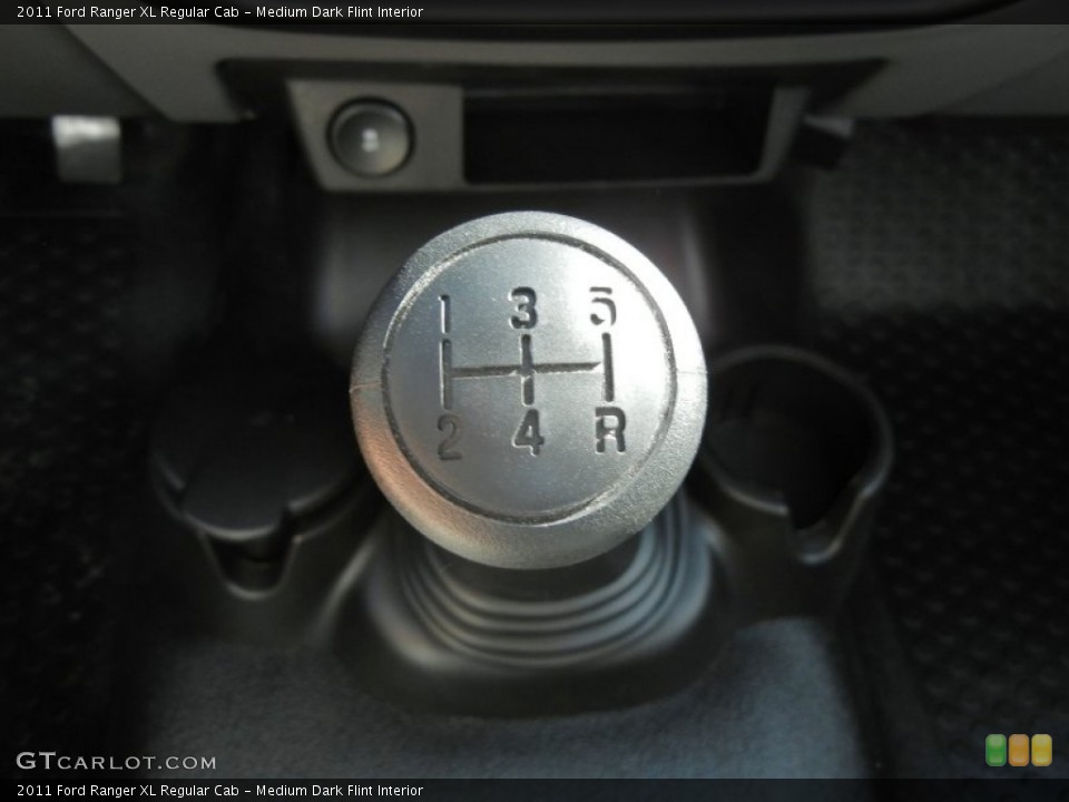 Medium Dark Flint Interior Transmission for the 2011 Ford Ranger XL Regular Cab #58363630