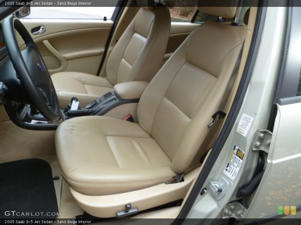 Sand Beige Interior Photo for the 2005 Saab 9-5 Arc Sedan #58363681