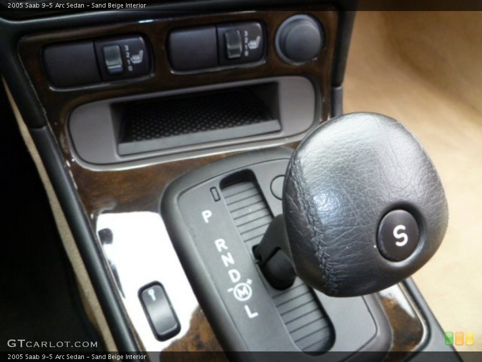 Sand Beige Interior Transmission for the 2005 Saab 9-5 Arc Sedan #58363801