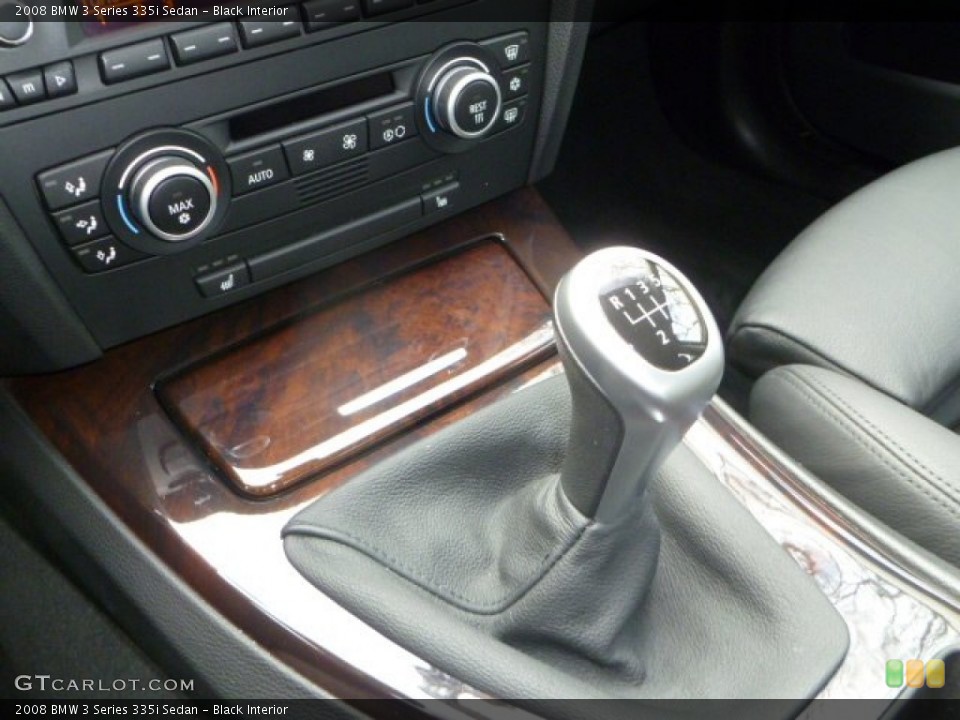 Black Interior Transmission for the 2008 BMW 3 Series 335i Sedan #58364137