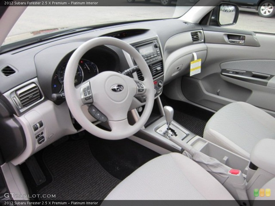 Platinum Interior Prime Interior for the 2012 Subaru Forester 2.5 X Premium #58364834