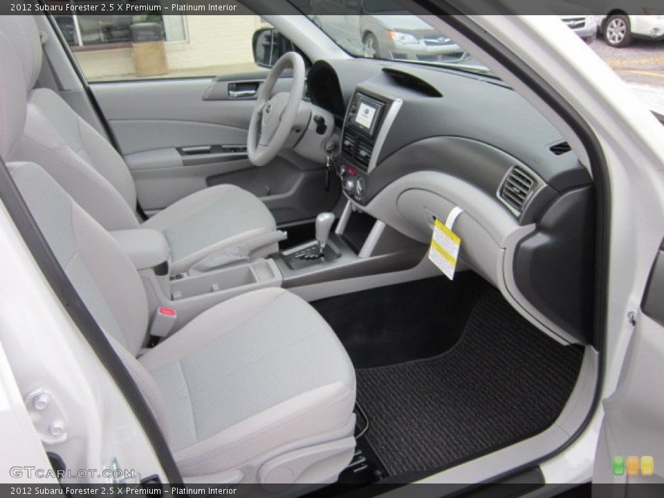 Platinum Interior Photo for the 2012 Subaru Forester 2.5 X Premium #58365126