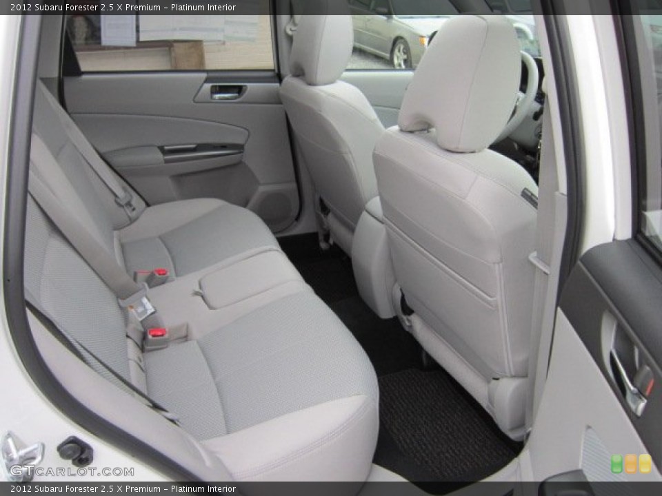 Platinum Interior Photo for the 2012 Subaru Forester 2.5 X Premium #58365143