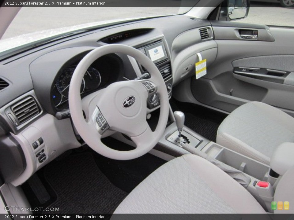 Platinum Interior Prime Interior for the 2012 Subaru Forester 2.5 X Premium #58365181