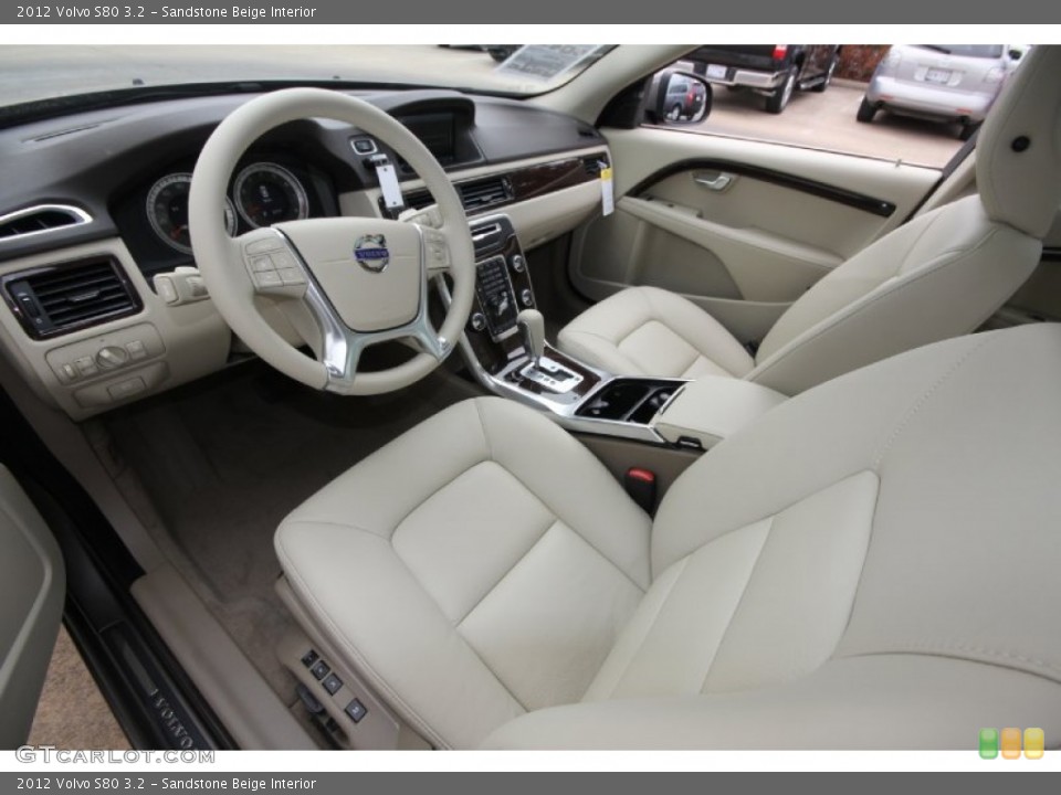 Sandstone Beige Interior Photo for the 2012 Volvo S80 3.2 #58366248